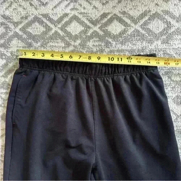 Orvis Sweatpants Men Size Medium Black Drawstring Lounge Stretch - Picture 4 of 10